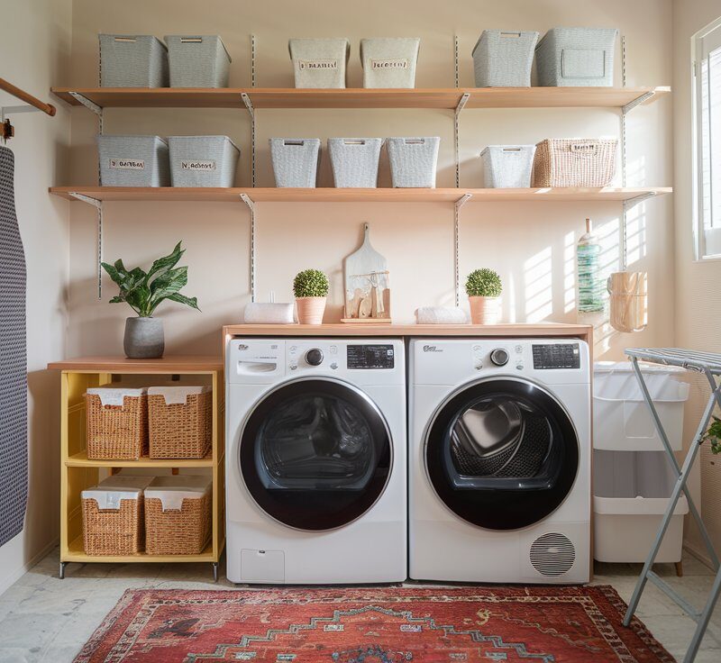 Small Laundry Room Decorating Ideas