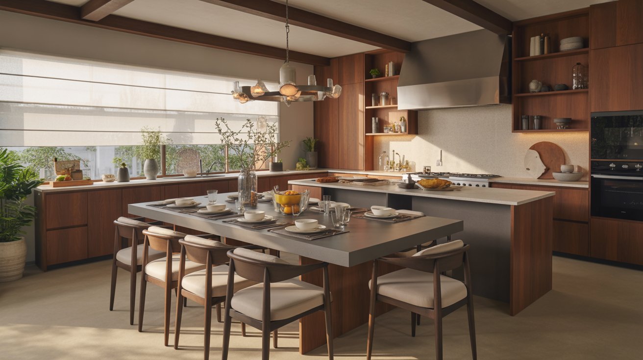 Kitchen Island Dining Table