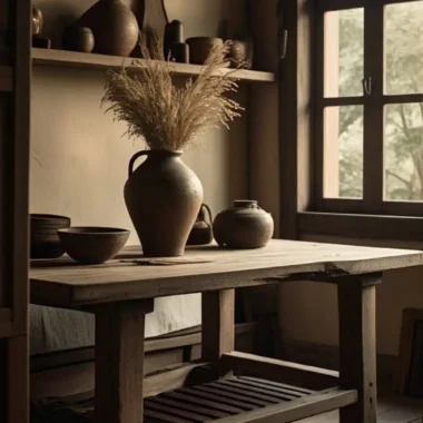 wabi sabi table