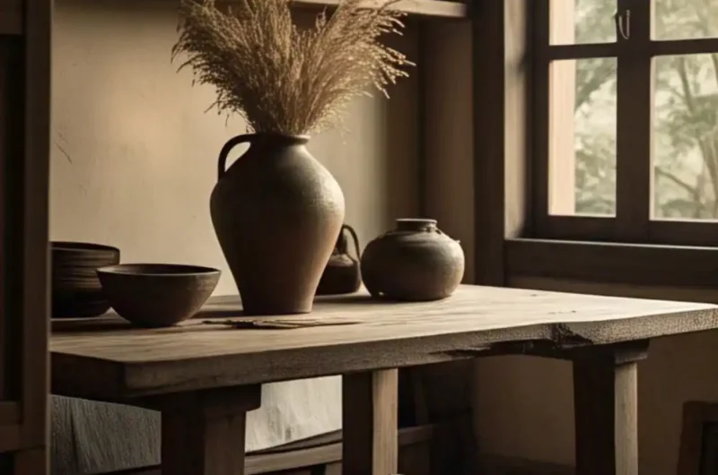 wabi sabi table