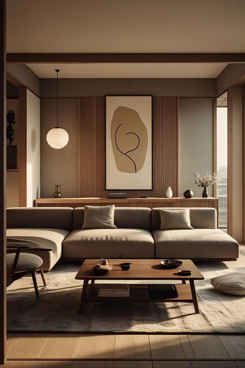 clutter-free-japandi-living-area