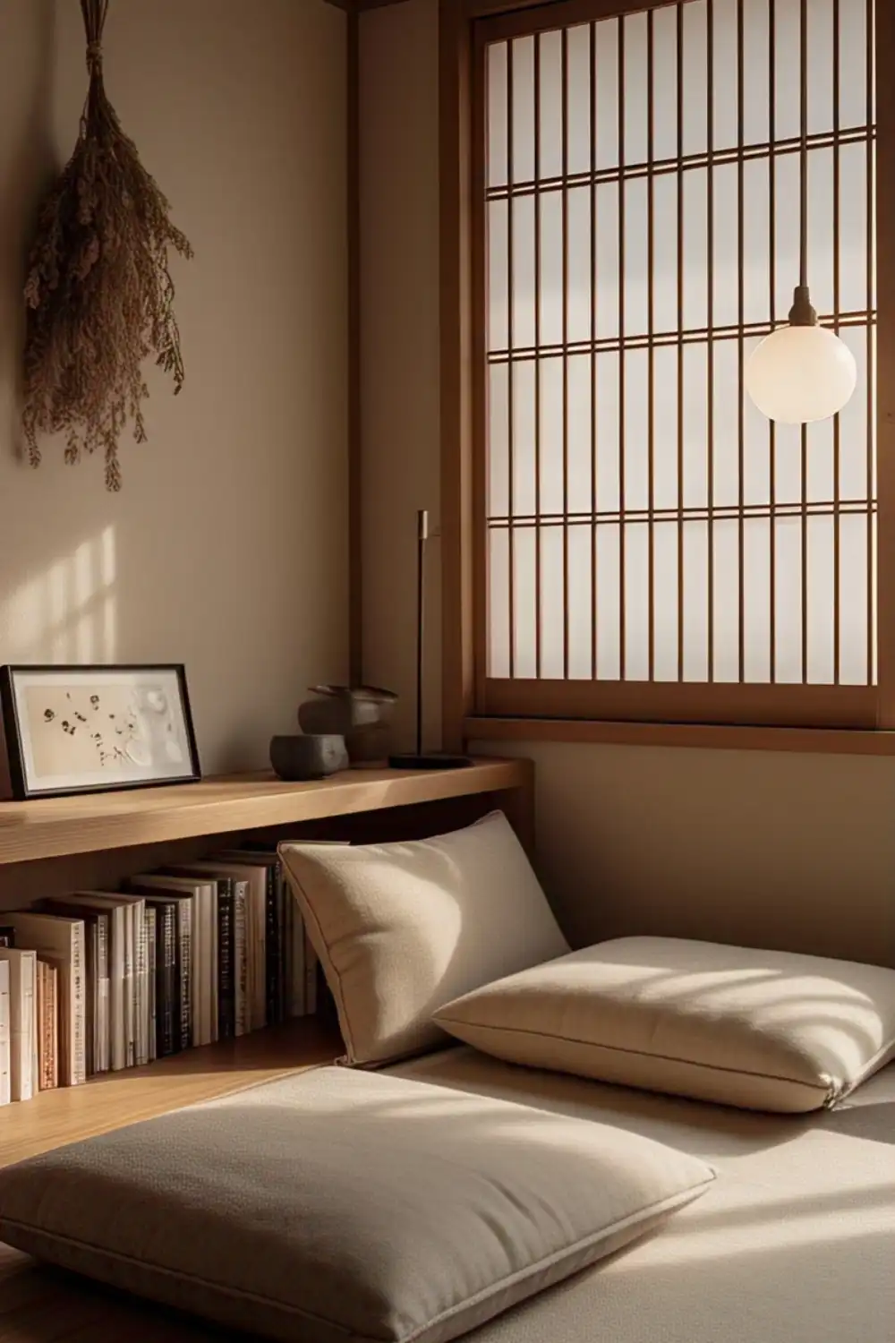 japandi-living-room-with-wood-furniture