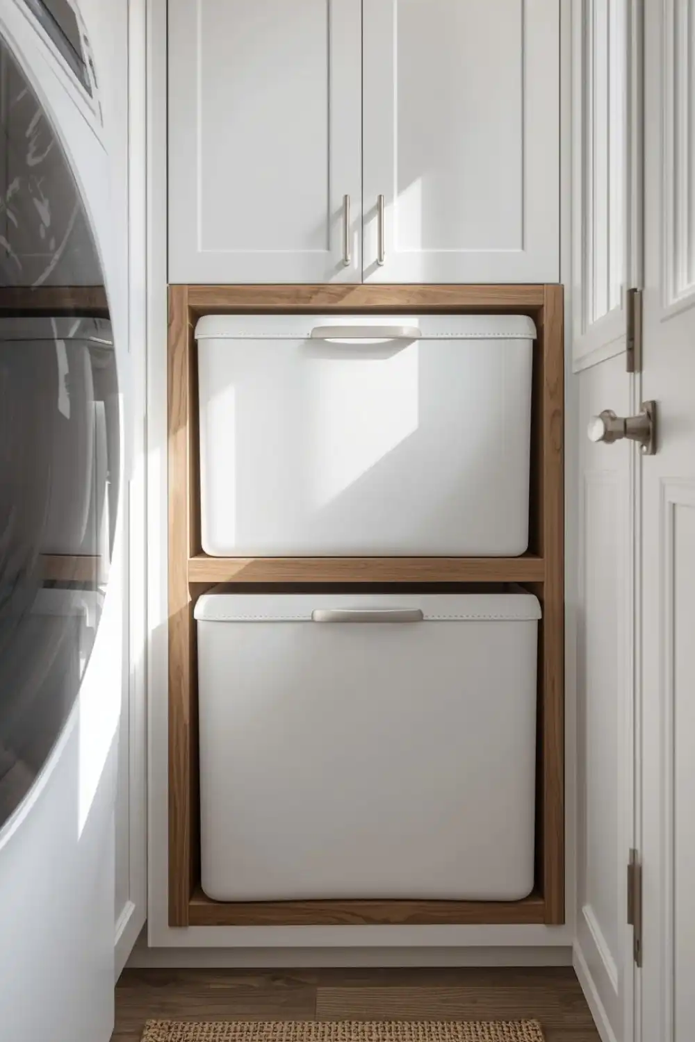 Hidden Hamper Drawers