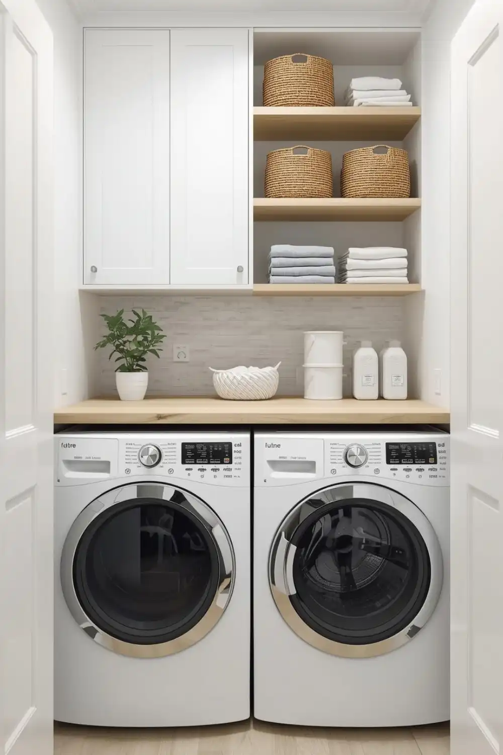 Multi-Functional Laundry Closet