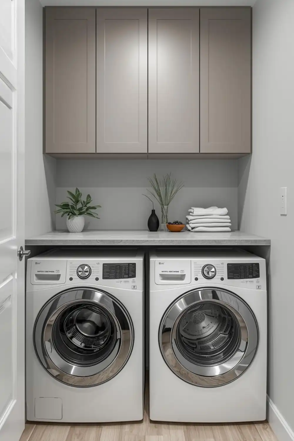 Floating Countertop Over Machines