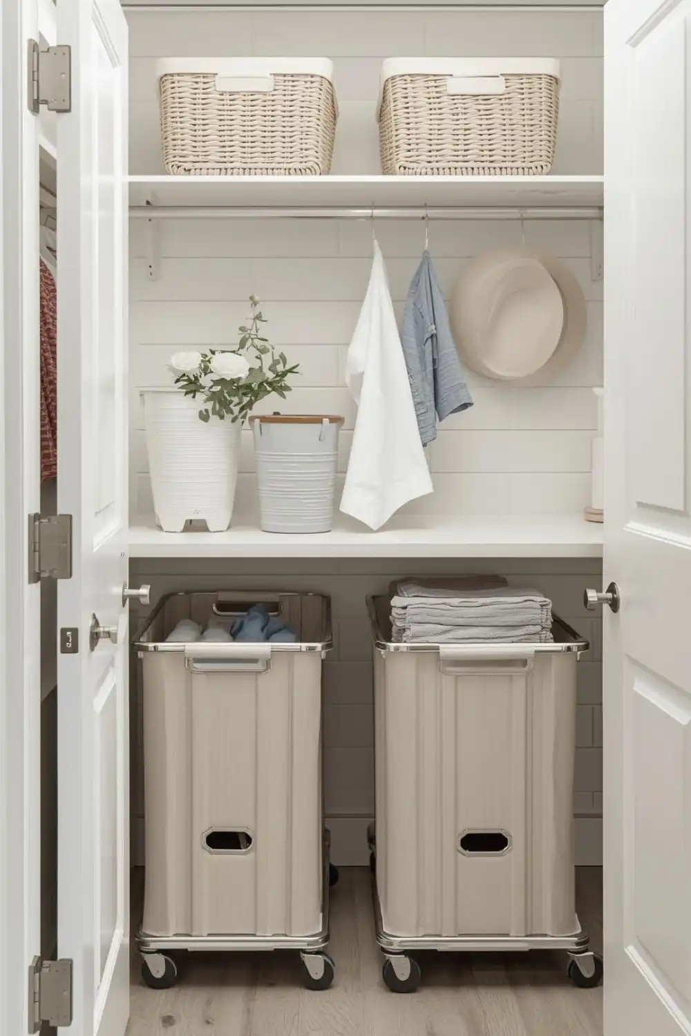 Space-Efficient Laundry Nook
