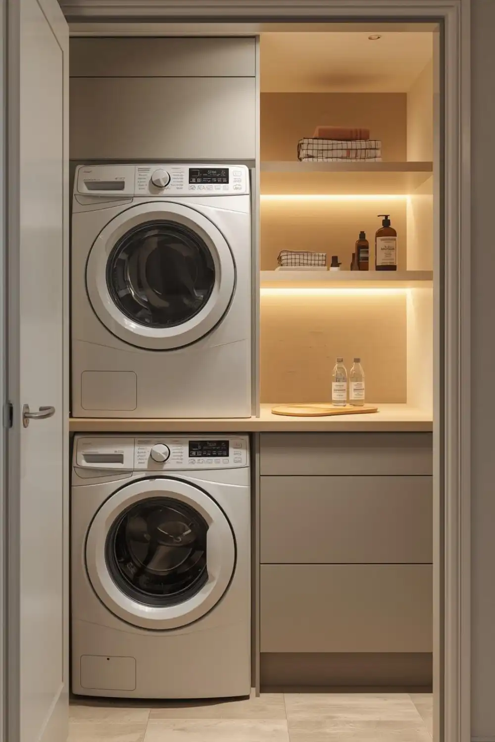 Stackable Washer-Dryer Units