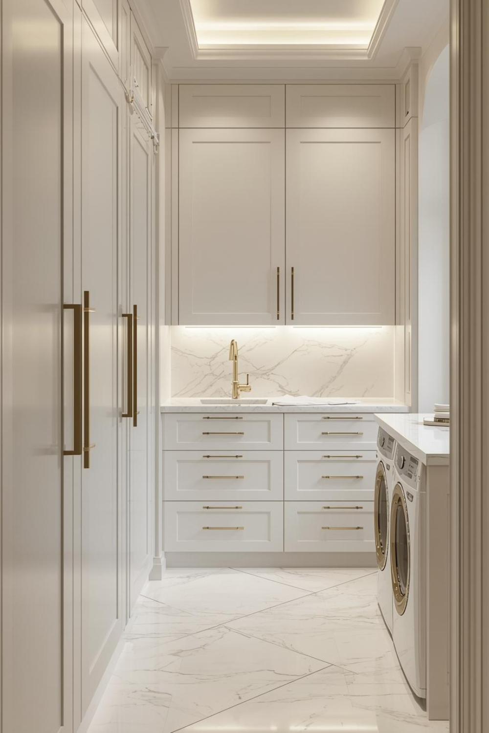 Gold Hardware and Accents