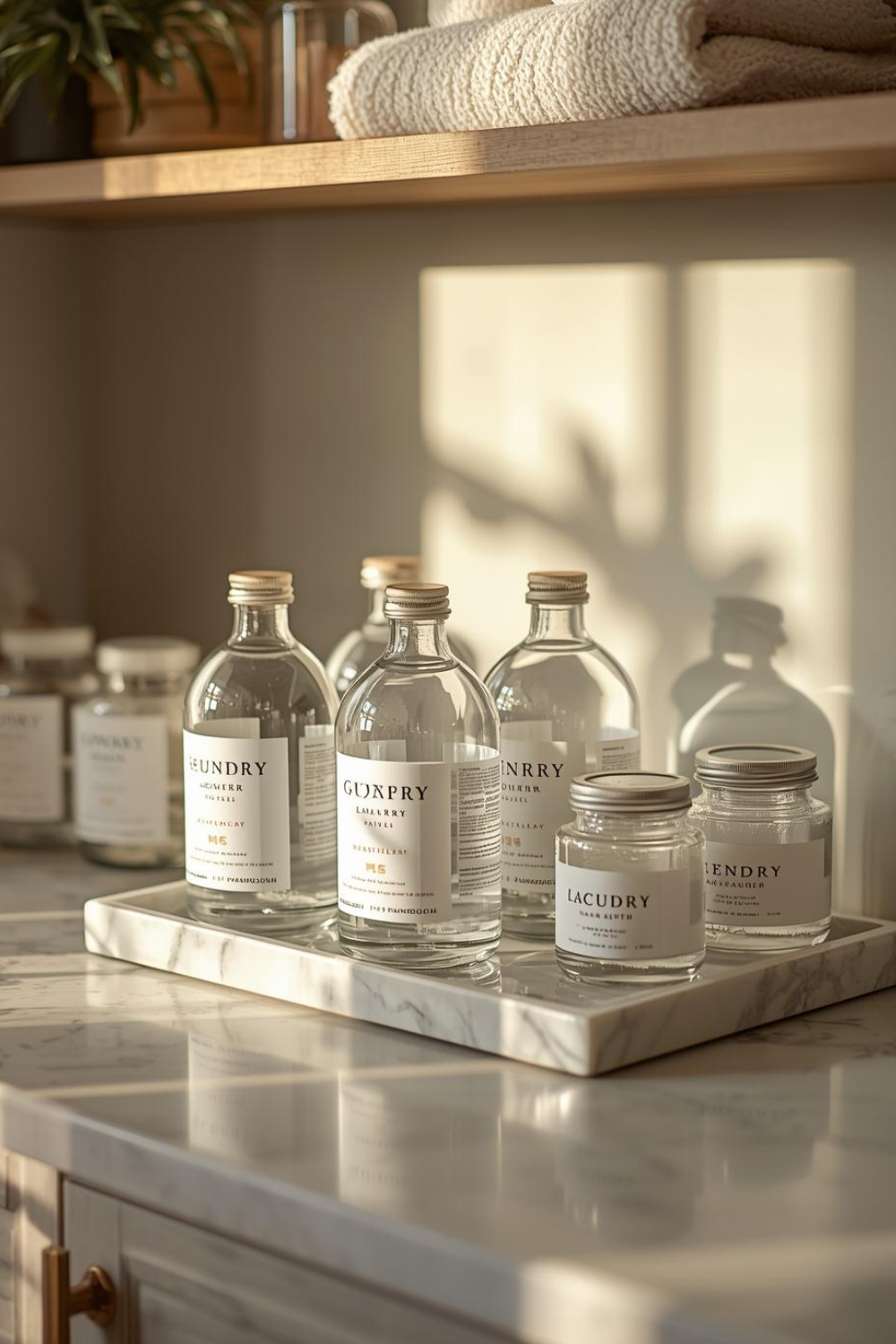 Luxury Laundry Detergent Display