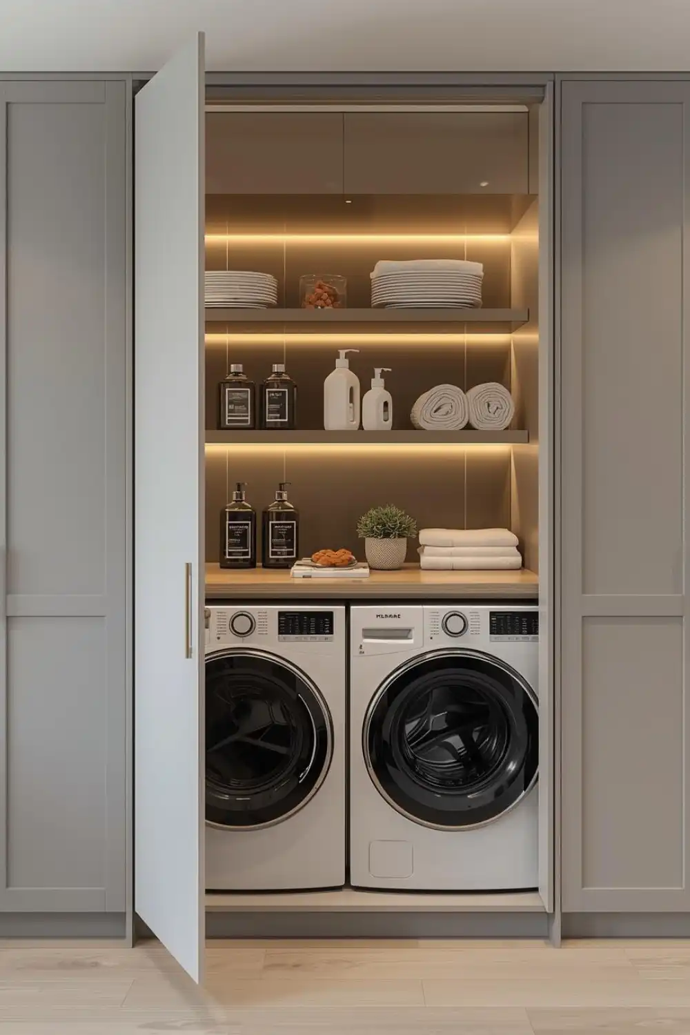 Use of Baskets and Labels