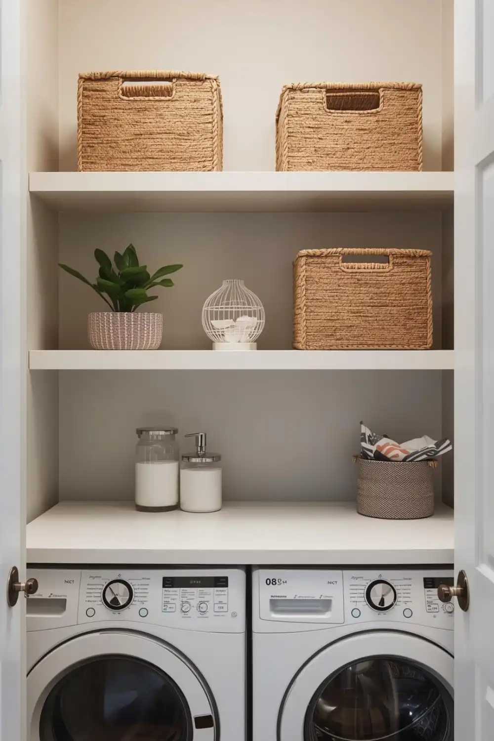 Floating Shelves for Storage