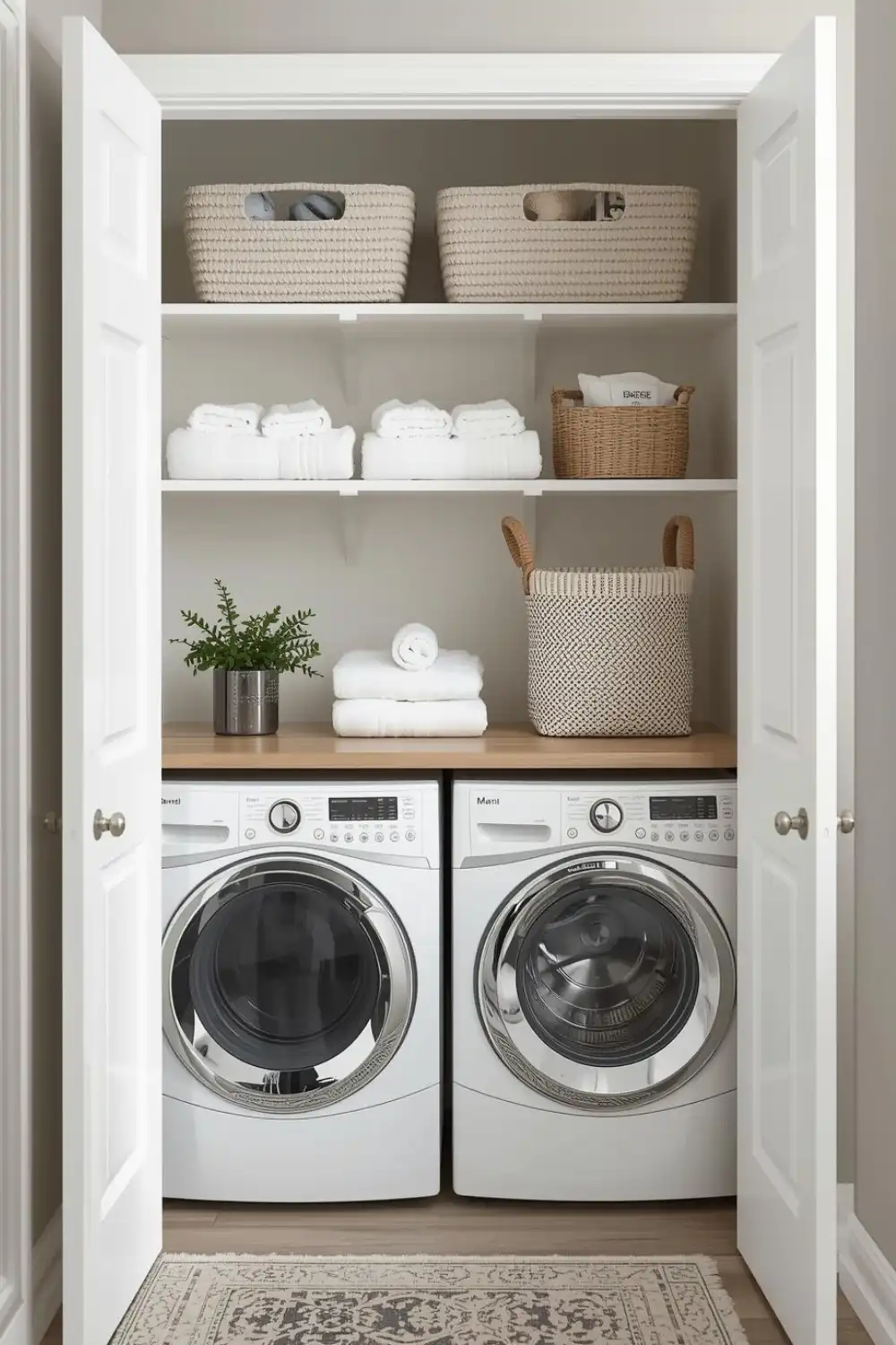 Compact Laundry Closet