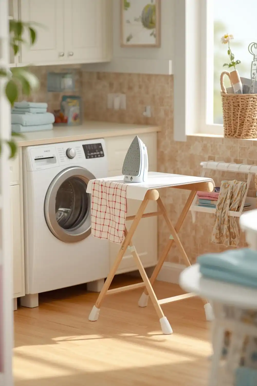 Foldable Ironing Station